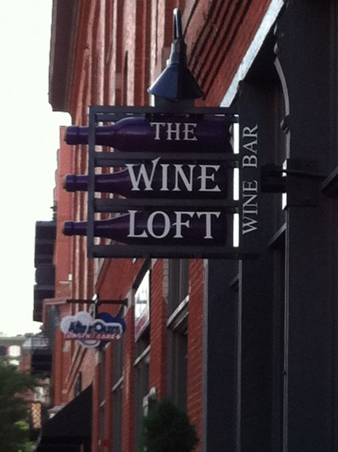 The Wine Loft in Denver....Good times!