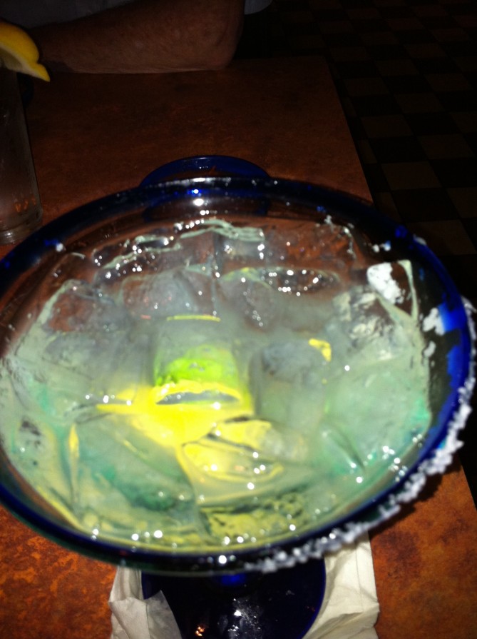 One of the many Margaritas I enjoyed during vacation!